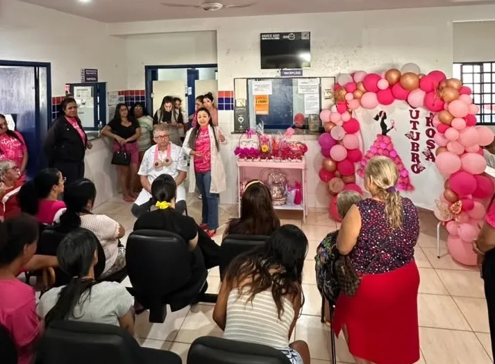 Prefeitura desenvolve campanha Outubro Rosa nas Unidades Básicas de Saúde